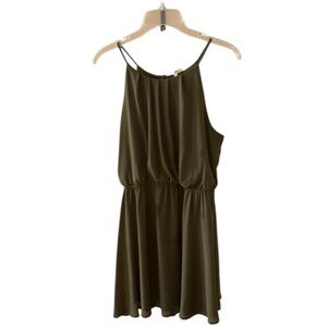 DNA Couture Olive Green Dress